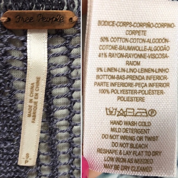 Free People Susquehanna Knit Tie Dye Tank Top - Picture 8 of 8